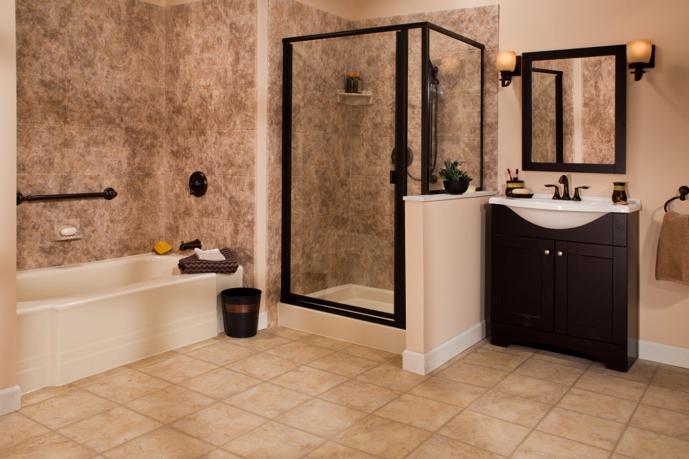 Photo By Improveit! Home Remodeling. Bath & Shower Systems