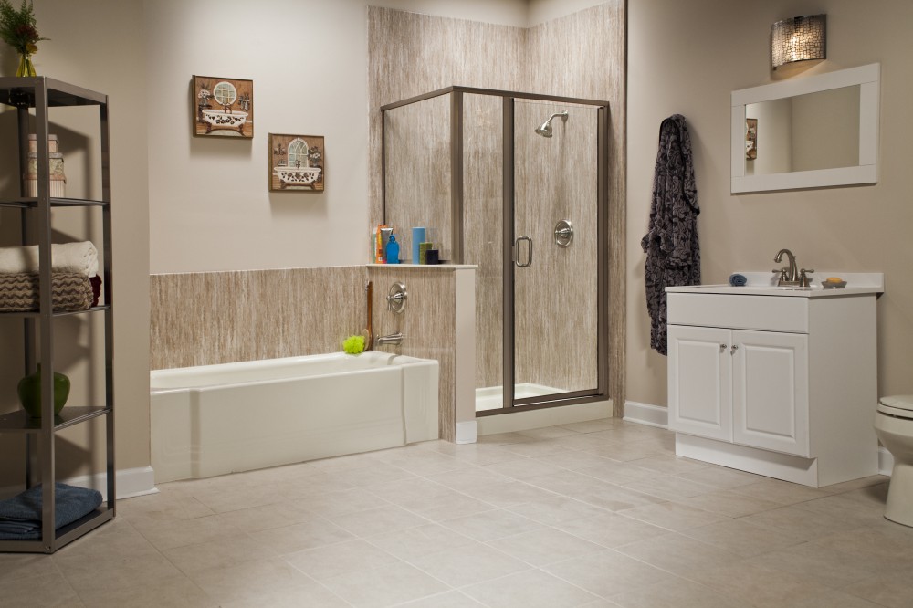 Photo By Improveit! Home Remodeling. Bath & Shower Systems