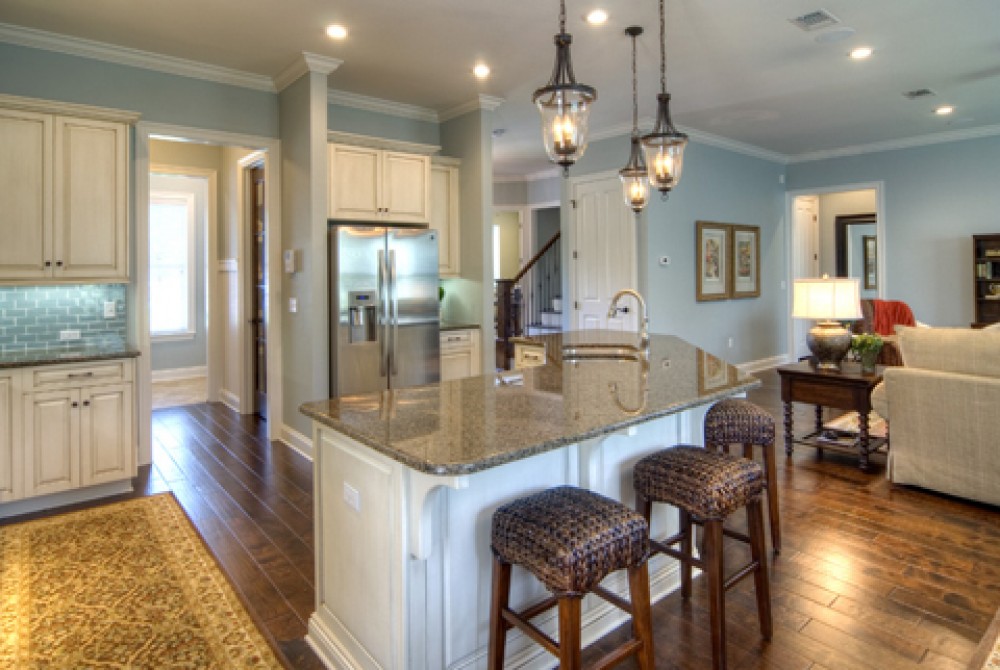 Photo By Randy Wise Homes, Inc.. Walkout Basement Home