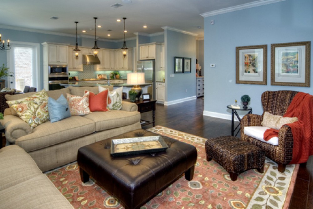 Photo By Randy Wise Homes, Inc.. Walkout Basement Home