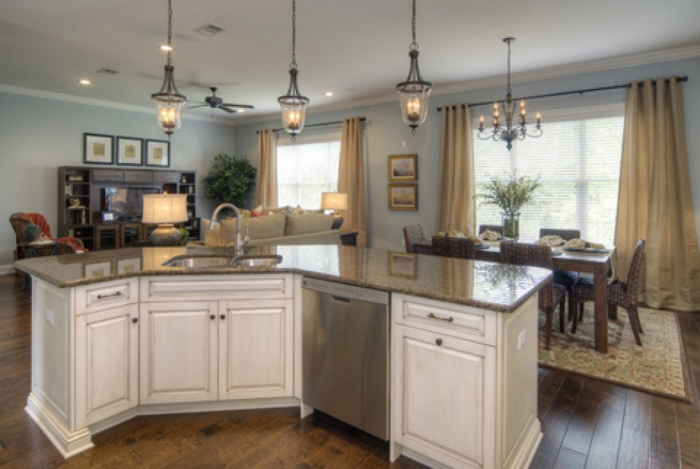 Photo By Randy Wise Homes, Inc.. Walkout Basement Home