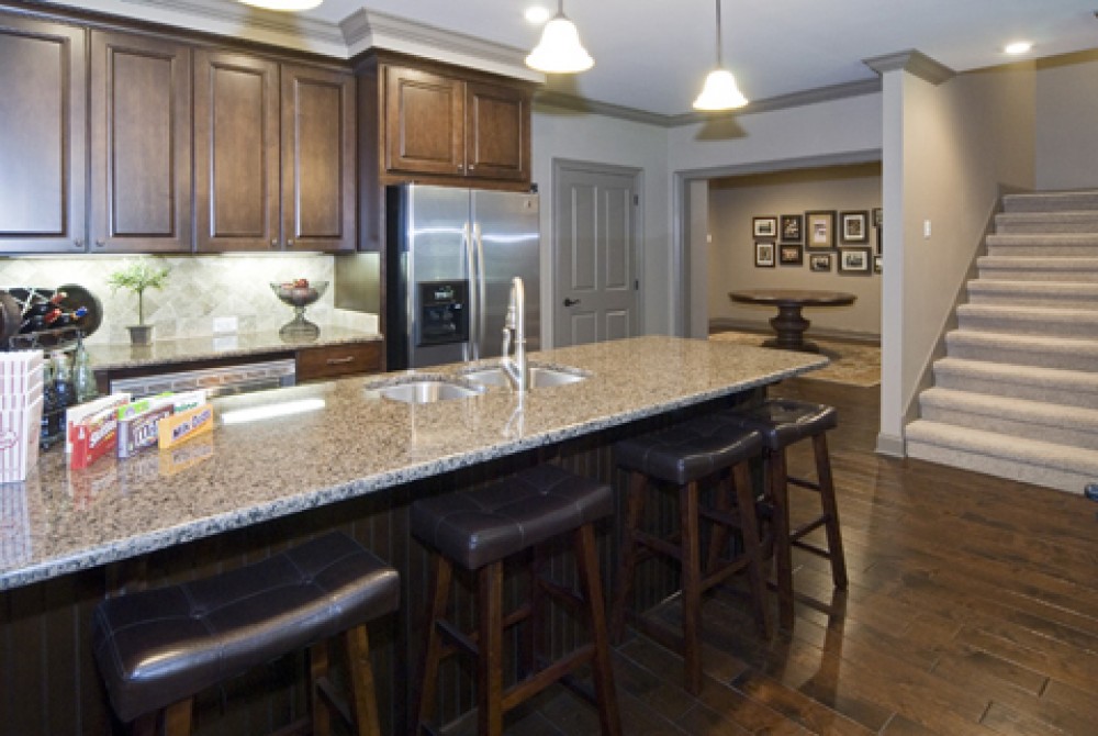 Photo By Randy Wise Homes, Inc.. Walkout Basement Home