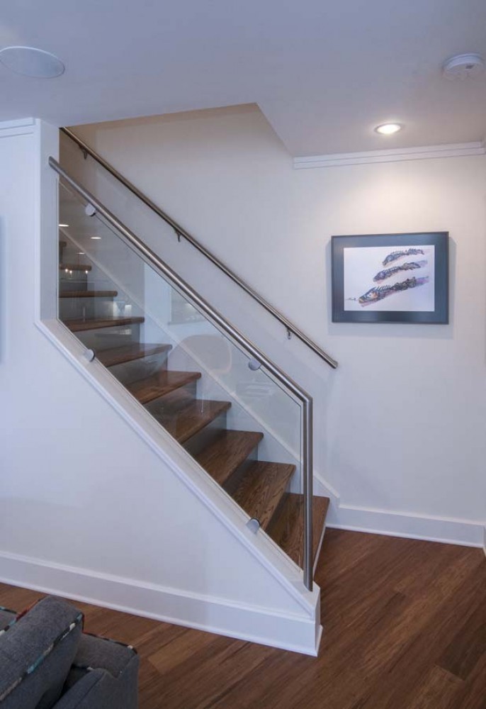 Photo By Carolina Glass & Mirror. Wilmington, NC - Beach House Project 