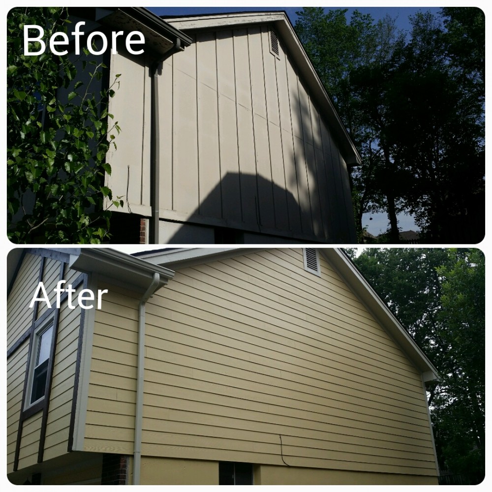 Photo By Sure Point Exteriors. Siding Replacement