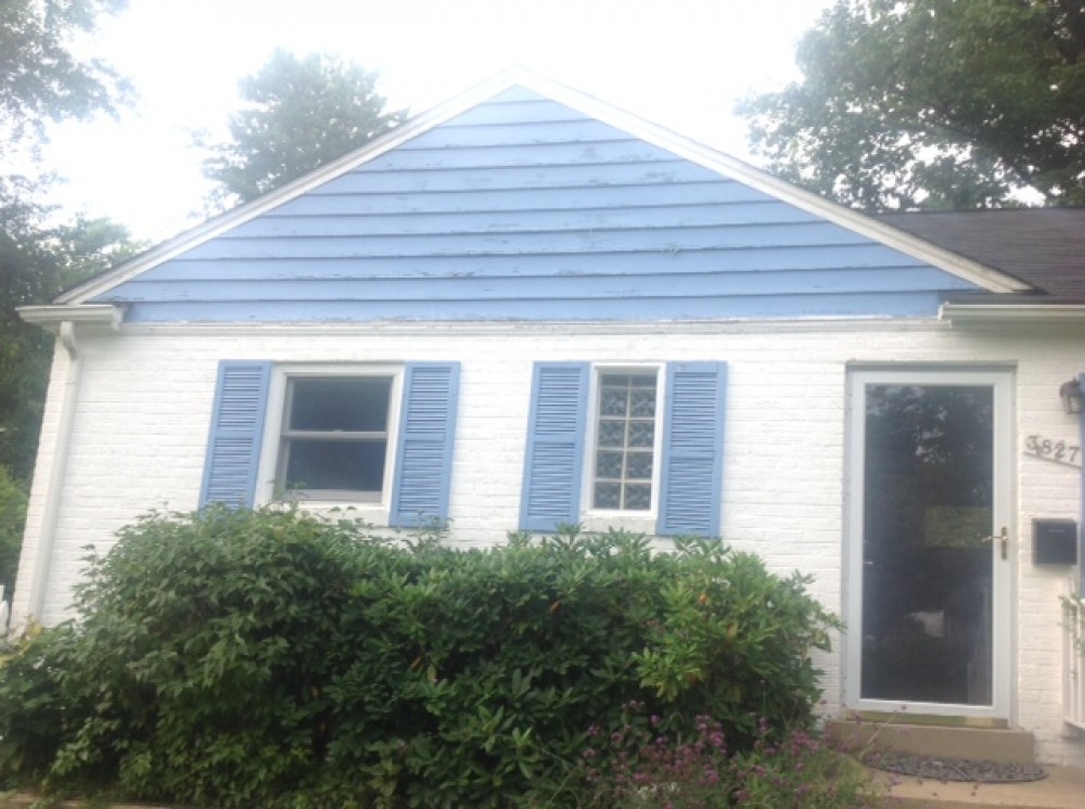 Photo By Custom Concepts Construction. James Hardie Lap Siding Boothbay Blue