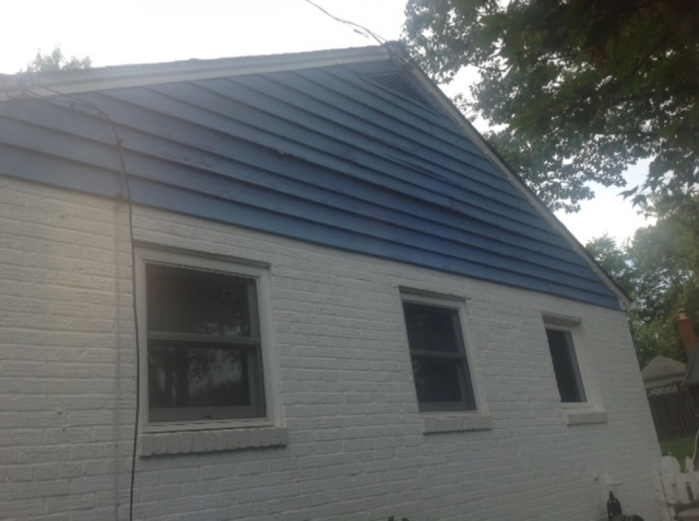 Photo By Custom Concepts Construction. James Hardie Lap Siding Boothbay Blue