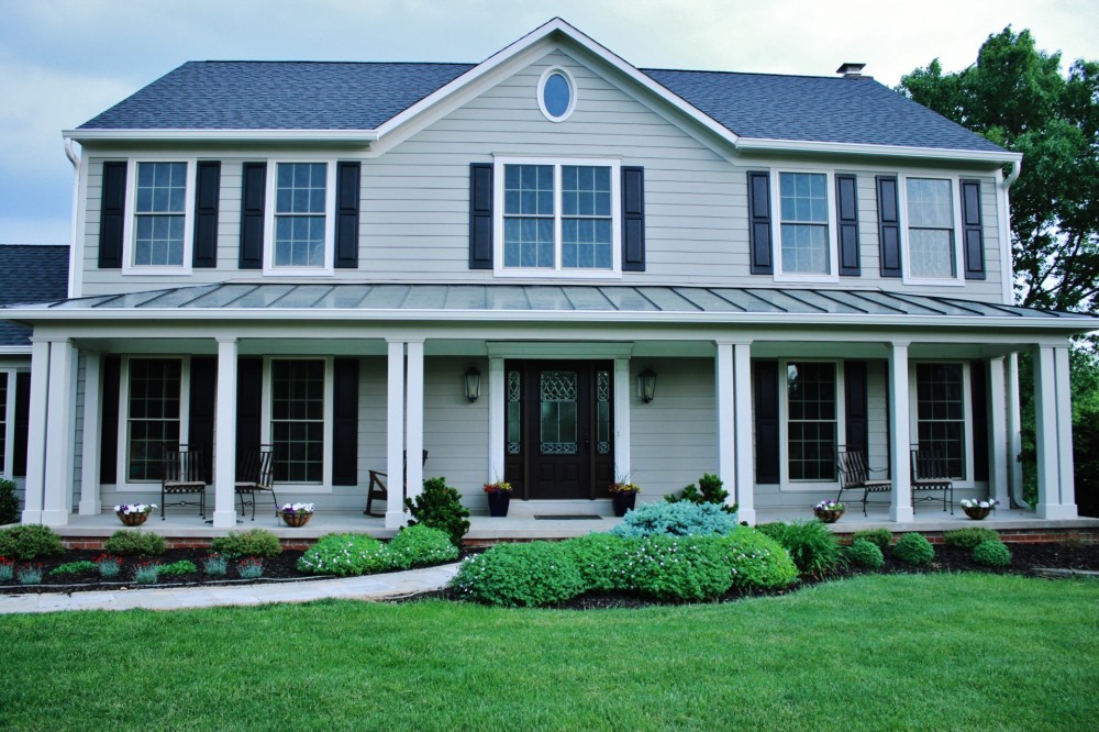 Photo By Custom Concepts Construction. James Hardie Lap Siding Monterey Taupe