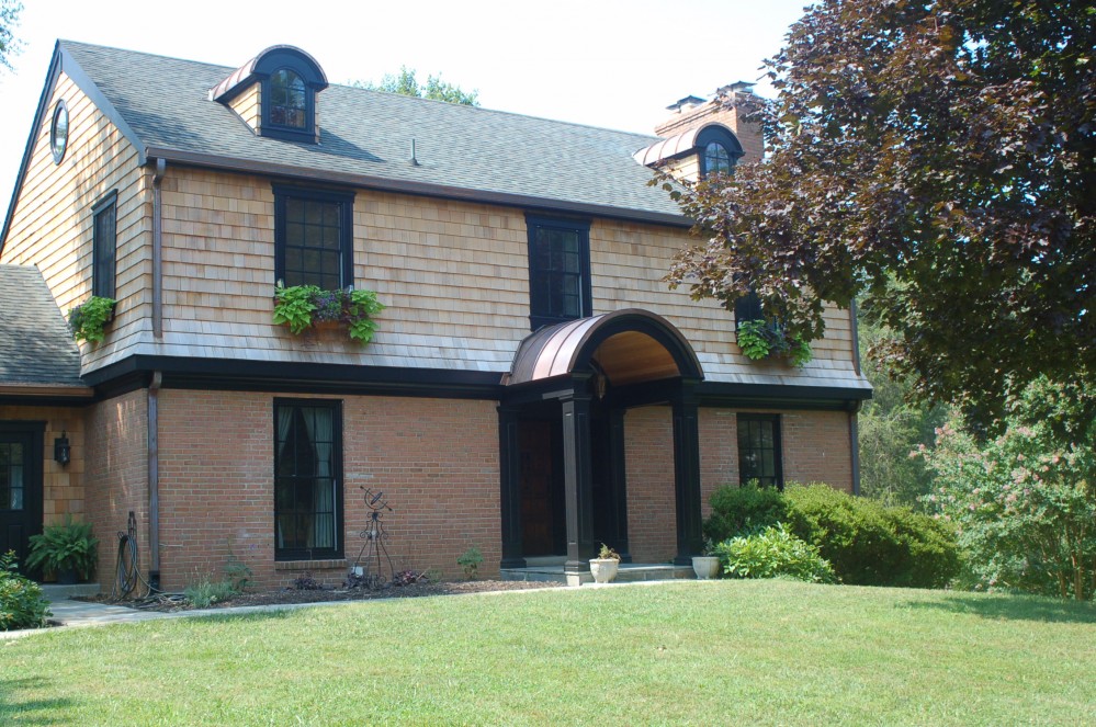 Photo By Custom Concepts Construction. Cedar Wood Shingles And James Hardie Trim