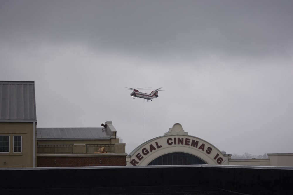 Photo By Bardi Mechanical. Bardi Mechanical Installs Large Chillers On Rooftops In Atlantic Station