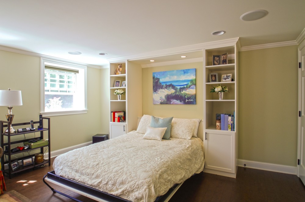 Photo By Twin Cities Closet Company. Edina Basement Wall Bed