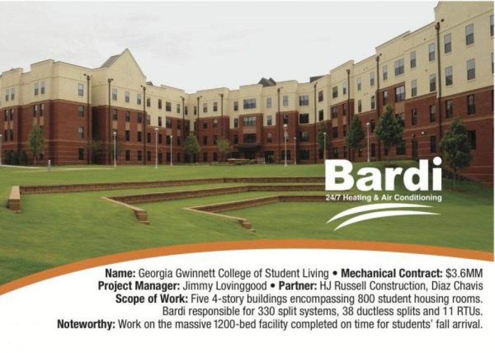 Photo By Bardi Mechanical. Georgia Gwinnett College Of Student Living
