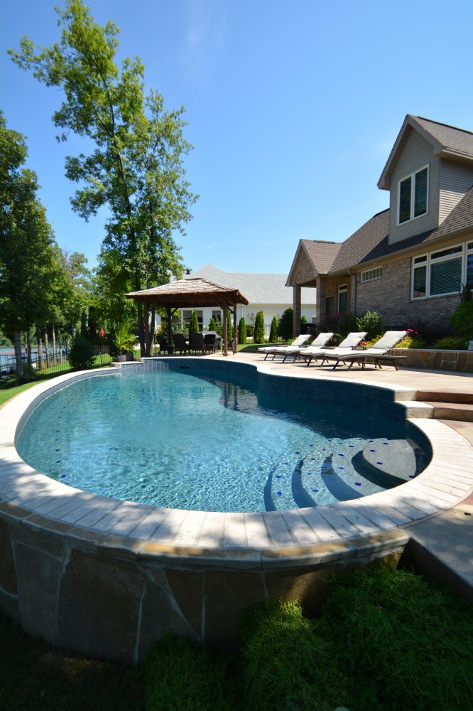 Photo By Parrot Bay Pools. Andrew's Project