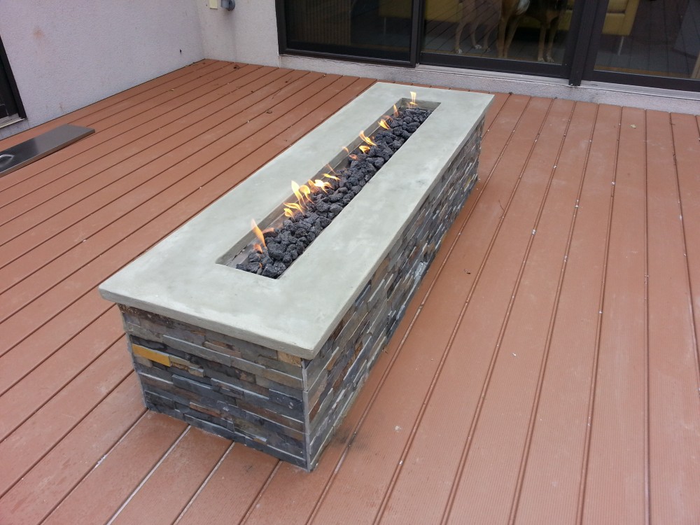 Photo By Sterling Works. Deck And Fire Pit