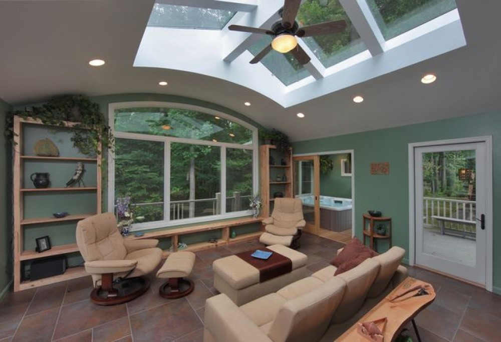 Photo By Kingston Design Remodeling. CotY Grand Award : Sunroom