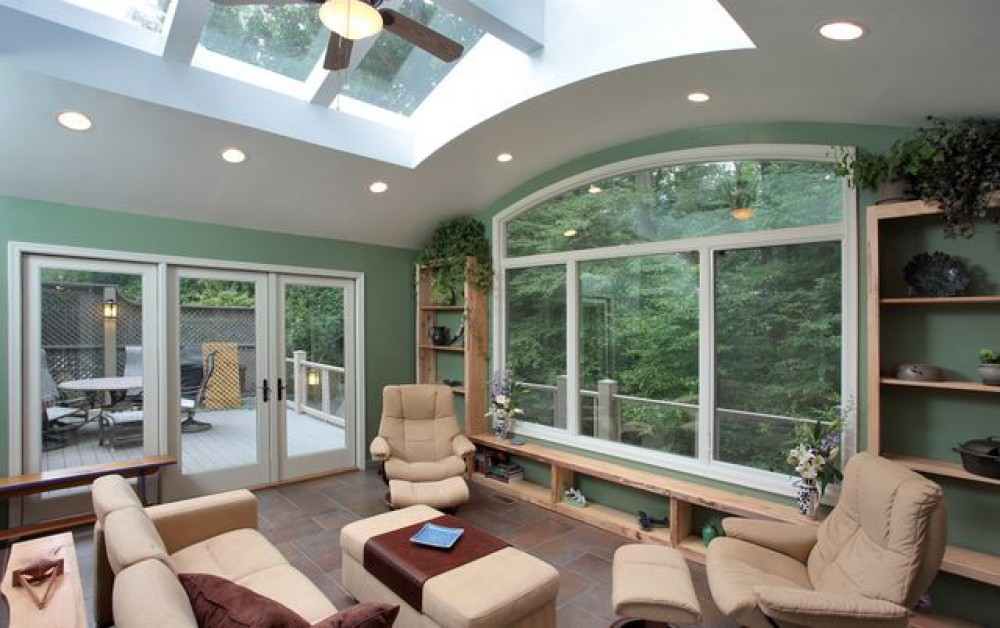 Photo By Kingston Design Remodeling. CotY Grand Award : Sunroom