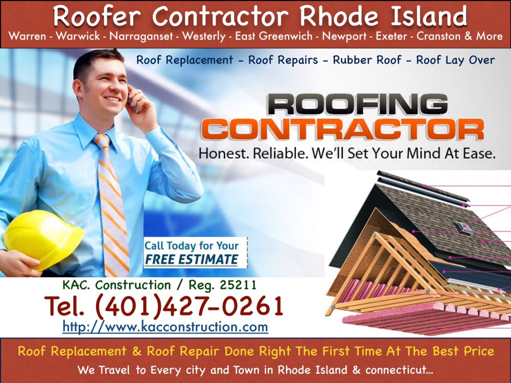 Photo By KAC CONSTRUCTION . Best Roofer Contractor RI, Rhode Island.