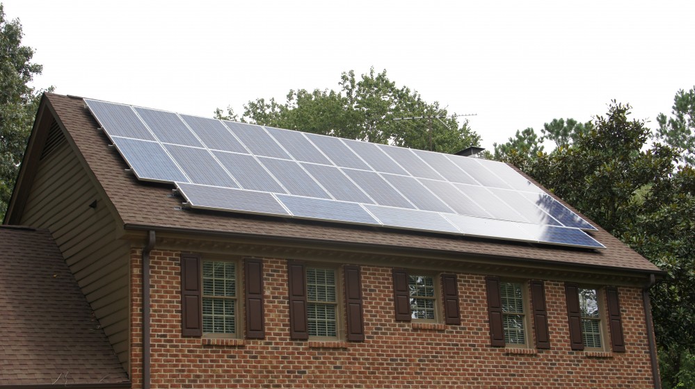 Photo By Baker Renewable Energy. North Raleigh Residence