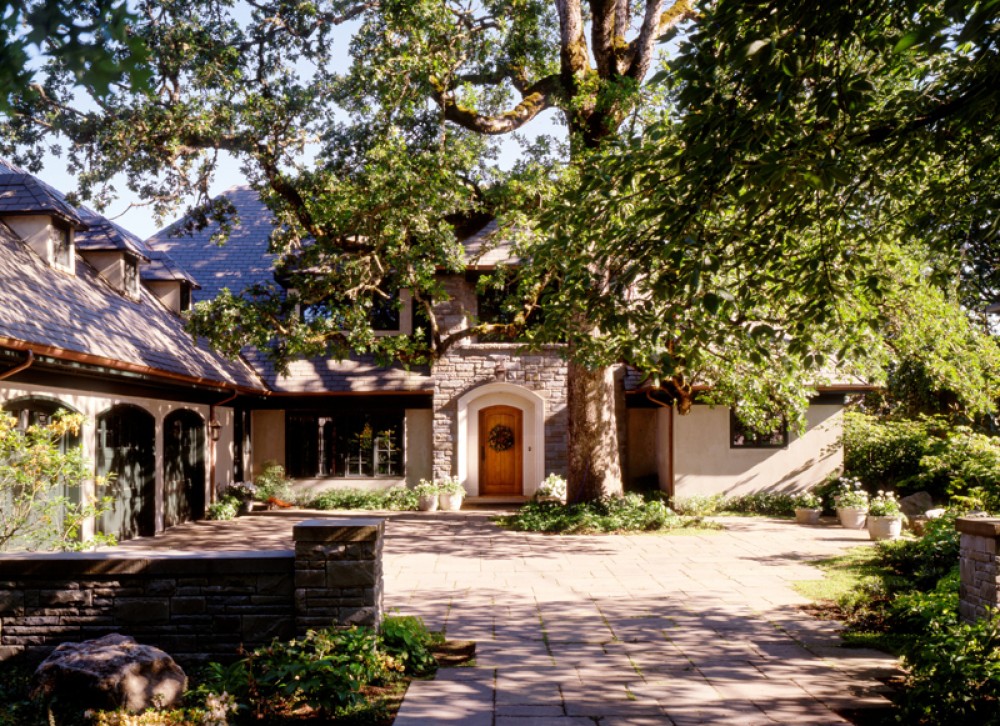 Photo By Olson & Jones Construction, Inc.. French Country Style Manor