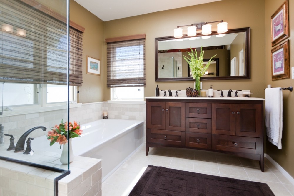Photo By One Week Bath Los Angeles. Gorgeous Bathroom Makeover!