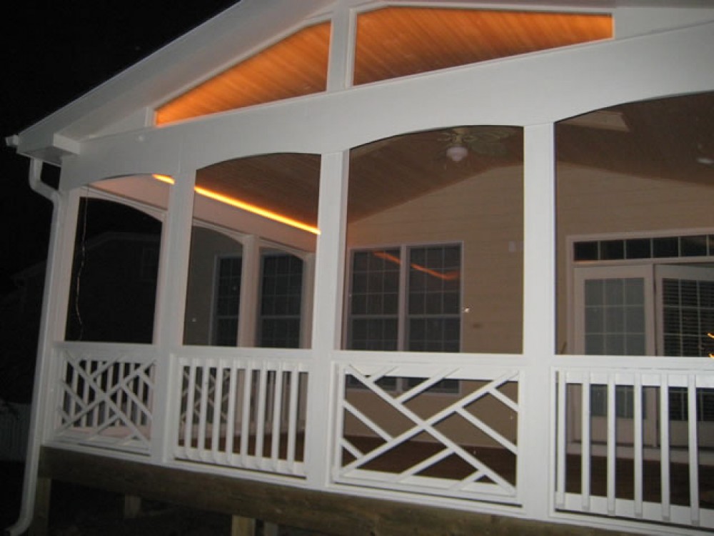 Photo By Home Renu.  Fenced Yard, Deck And Screened Porch