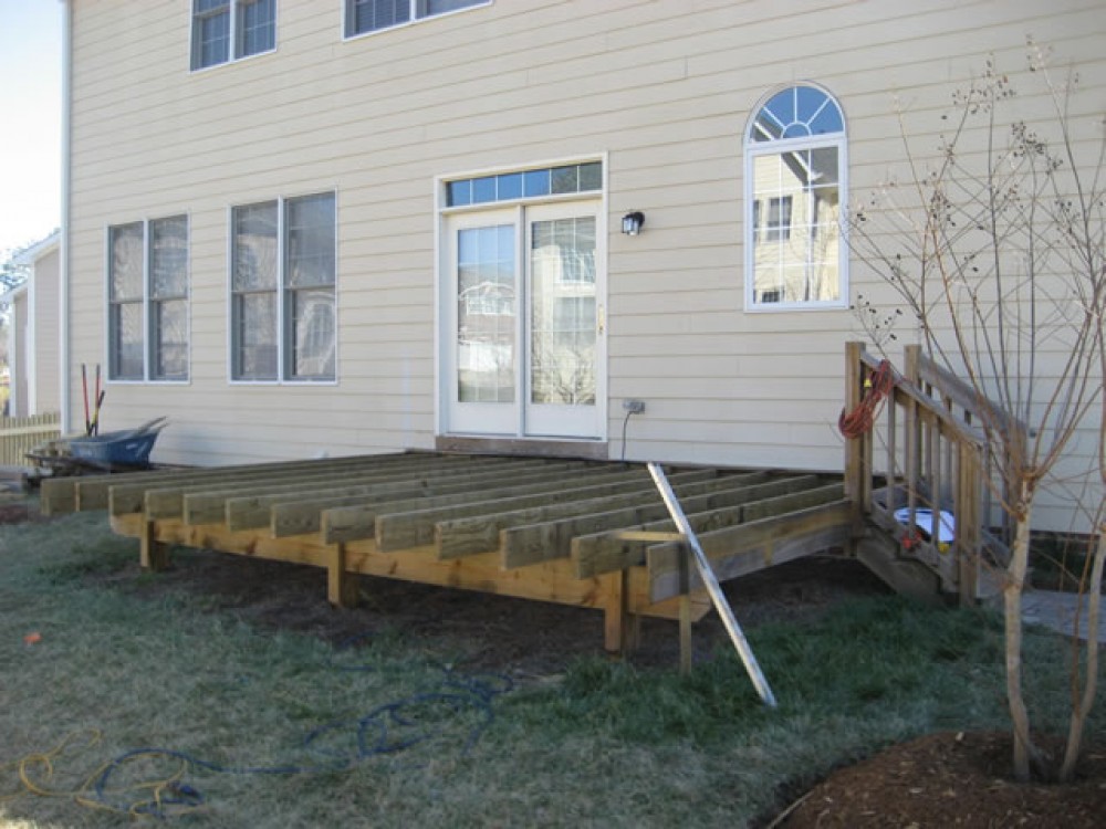 Photo By Home Renu.  Fenced Yard, Deck And Screened Porch