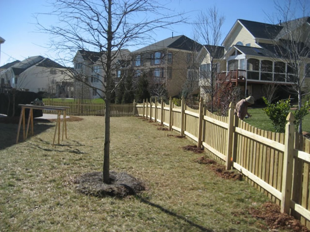 Photo By Home Renu.  Fenced Yard, Deck And Screened Porch