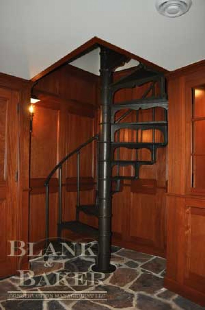 Photo By Blank & Baker Construction Management. Wine Cellar Remodel