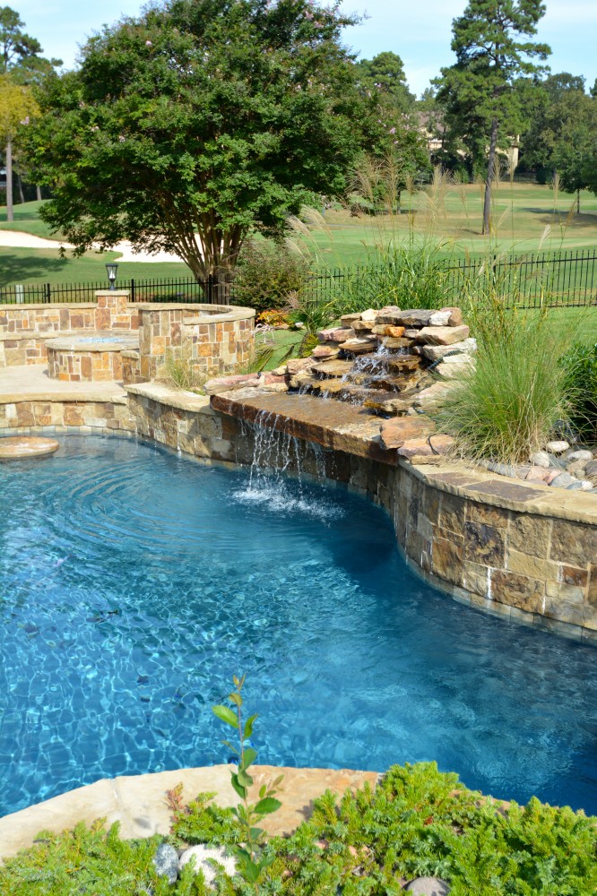 Photo By Parrot Bay Pools. West Little Rock Project