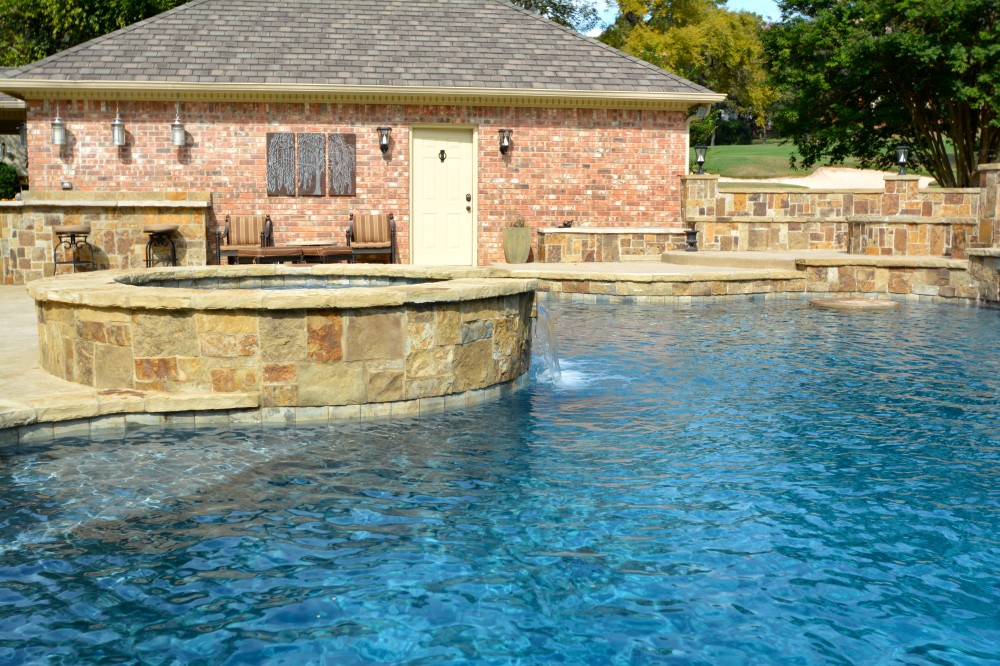 Photo By Parrot Bay Pools. West Little Rock Project