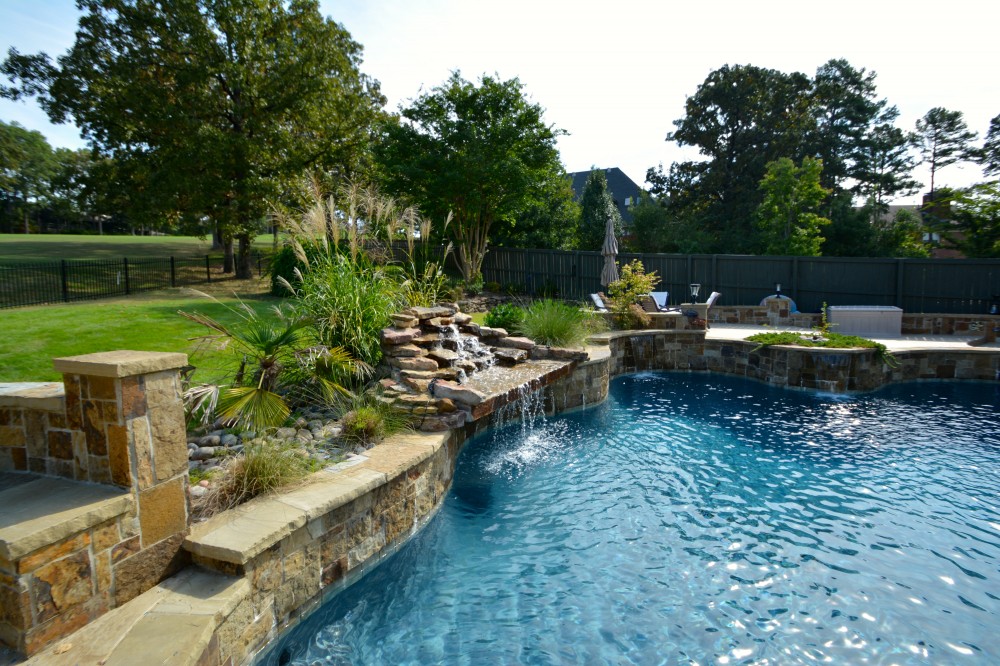Photo By Parrot Bay Pools. West Little Rock Project