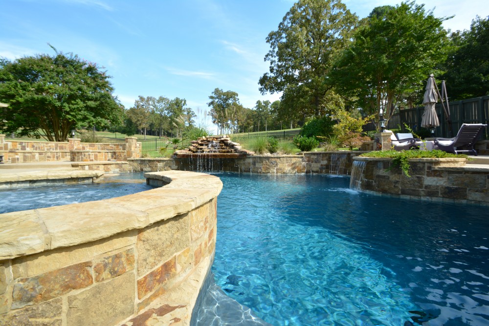 Photo By Parrot Bay Pools. West Little Rock Project