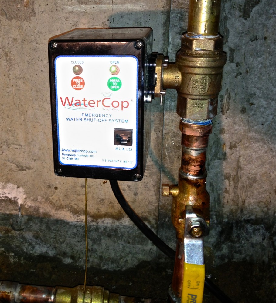 Photo By McAdams Plumbing Inc.. WaterCop Install