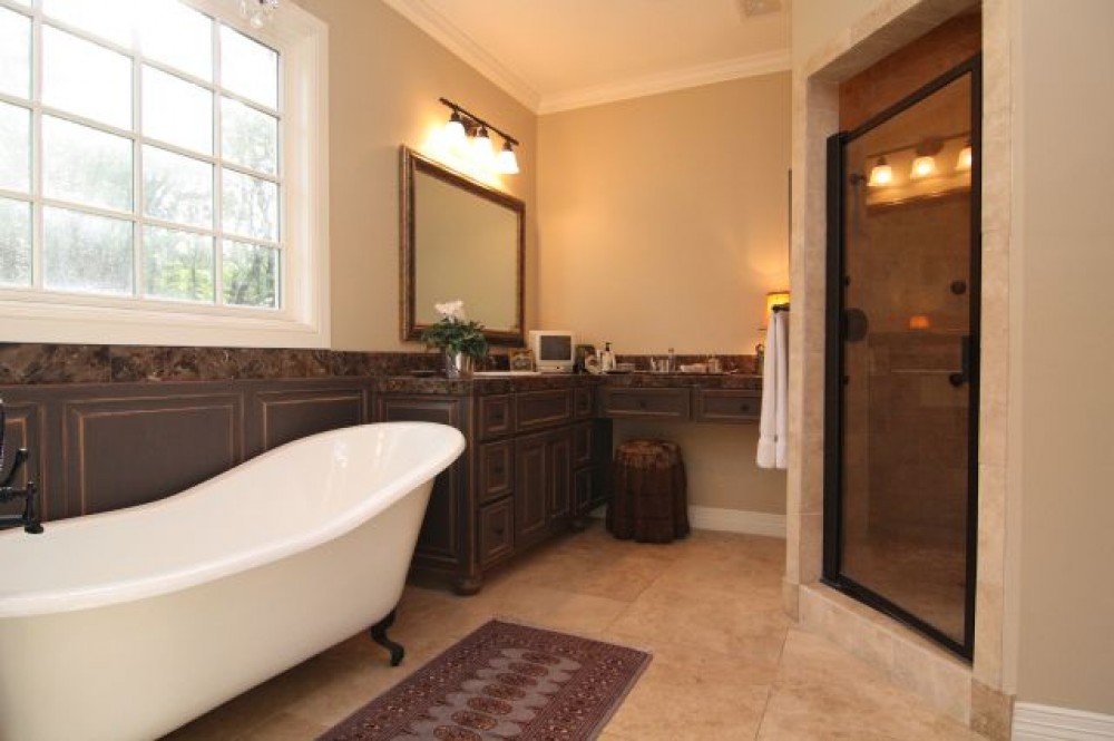 Photo By On Time Baths + Kitchens. Master Bath