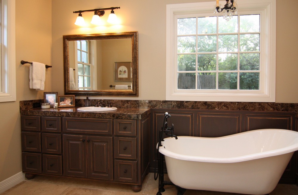 Photo By On Time Baths + Kitchens. Master Bath