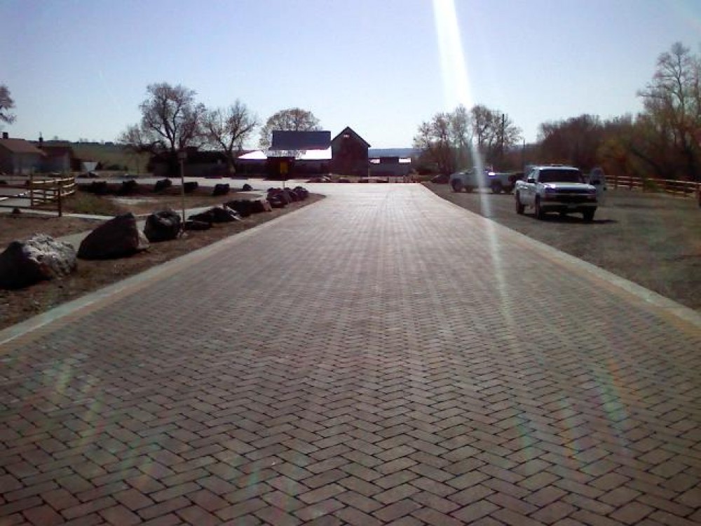 Photo By Creative Hardscape Company, Inc.. Hildebrand Ranch Open Space 33,000 SqFt Permeable Parking Lot