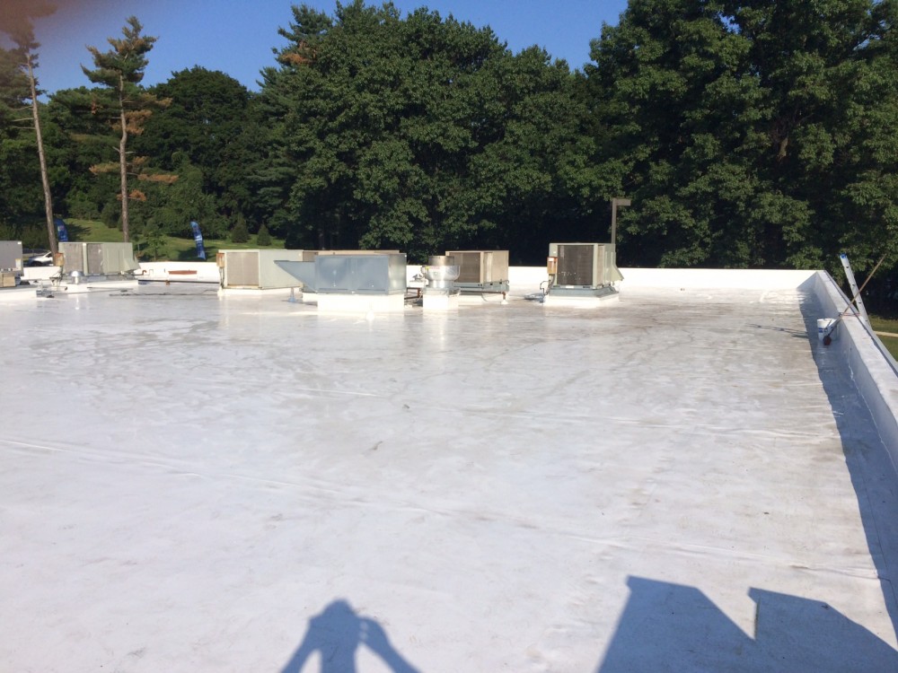 Photo By Premier Roofing Services LLC. Single Ply Roofing