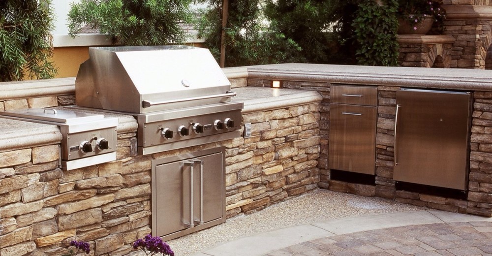 Photo By Ohio Home Pros. Outdoor Kitchen And Family Room