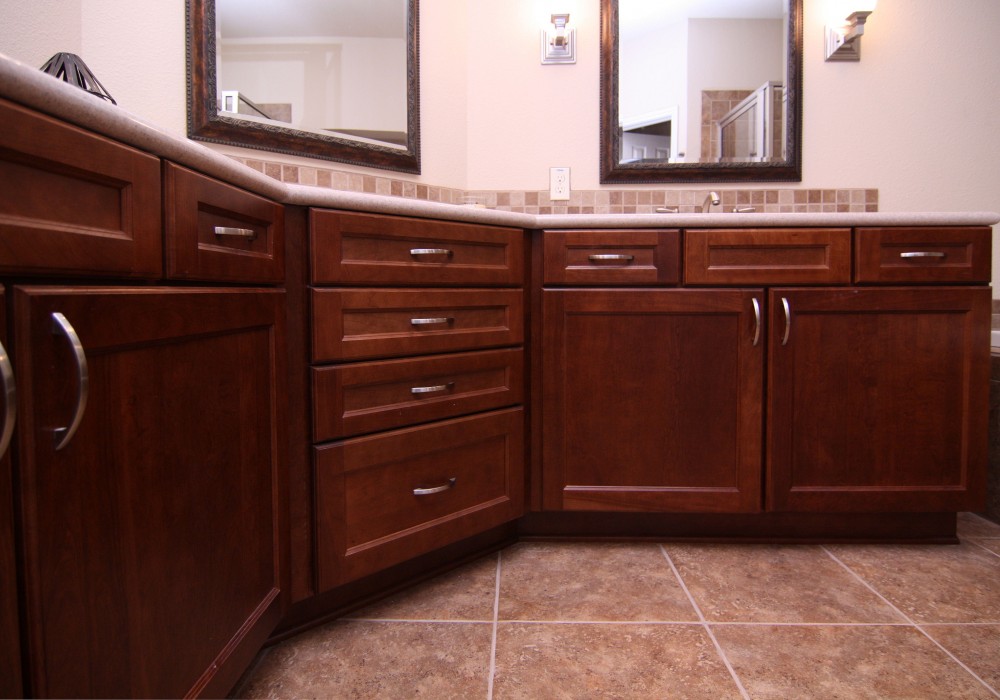 Photo By On Time Baths + Kitchens. Legend Oaks - Master Bath