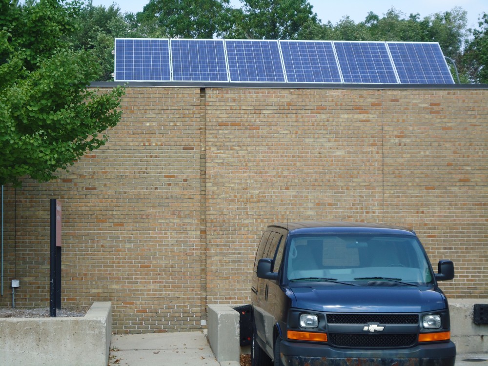 Photo By Michigan Solar Solutions. Commercial Solar Arrays