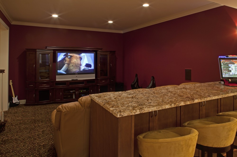 Photo By Home Equity Builders. 2010 Basement Remodel