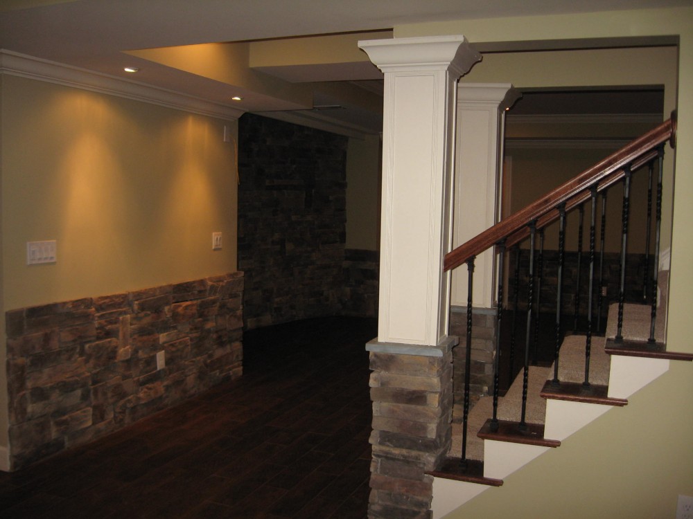 Photo By Designing Home Inc.. Basement