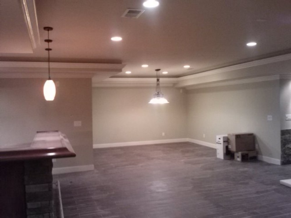 Photo By Designing Home Inc.. Basement