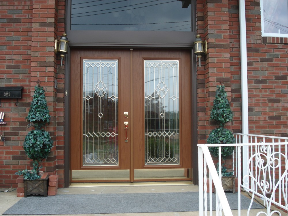 Photo By Energy Swing Windows. Custom Entry Doors - Installation Completed