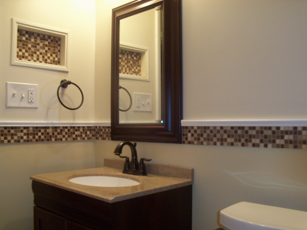 Photo By TradeMark Construction, LLC. Real Projects Of Kitchens, Baths, Basements, Painting And More ! 