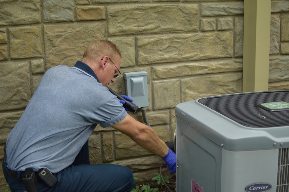 Photo By Moyer Indoor Outdoor. Moyer Indoor Outdoor Techs Hard At Work