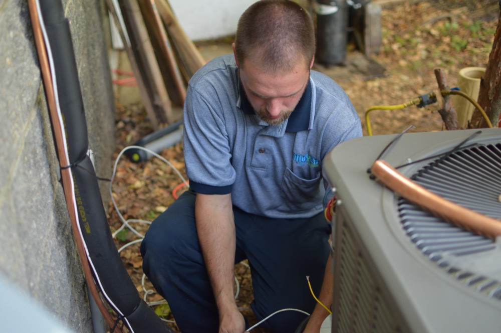 Photo By Moyer Indoor Outdoor. Moyer Indoor Outdoor Techs Hard At Work