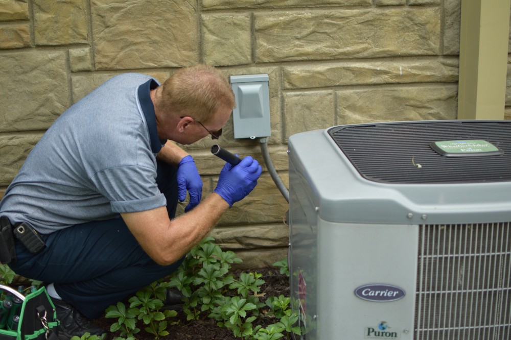 Photo By Moyer Indoor Outdoor. Moyer Indoor Outdoor Techs Hard At Work