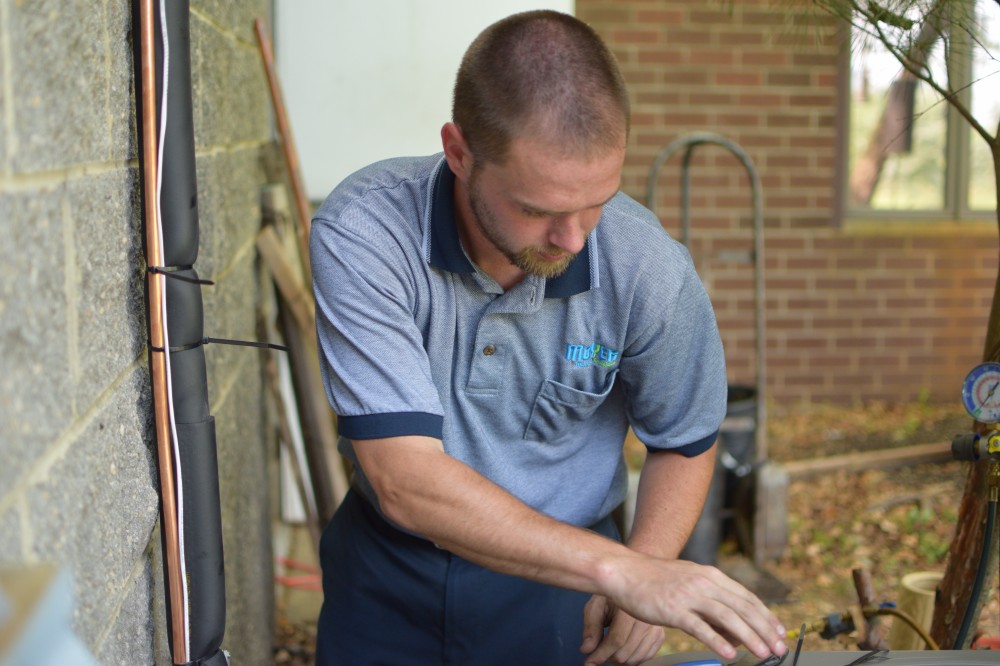 Photo By Moyer Indoor Outdoor. Moyer Indoor Outdoor Techs Hard At Work