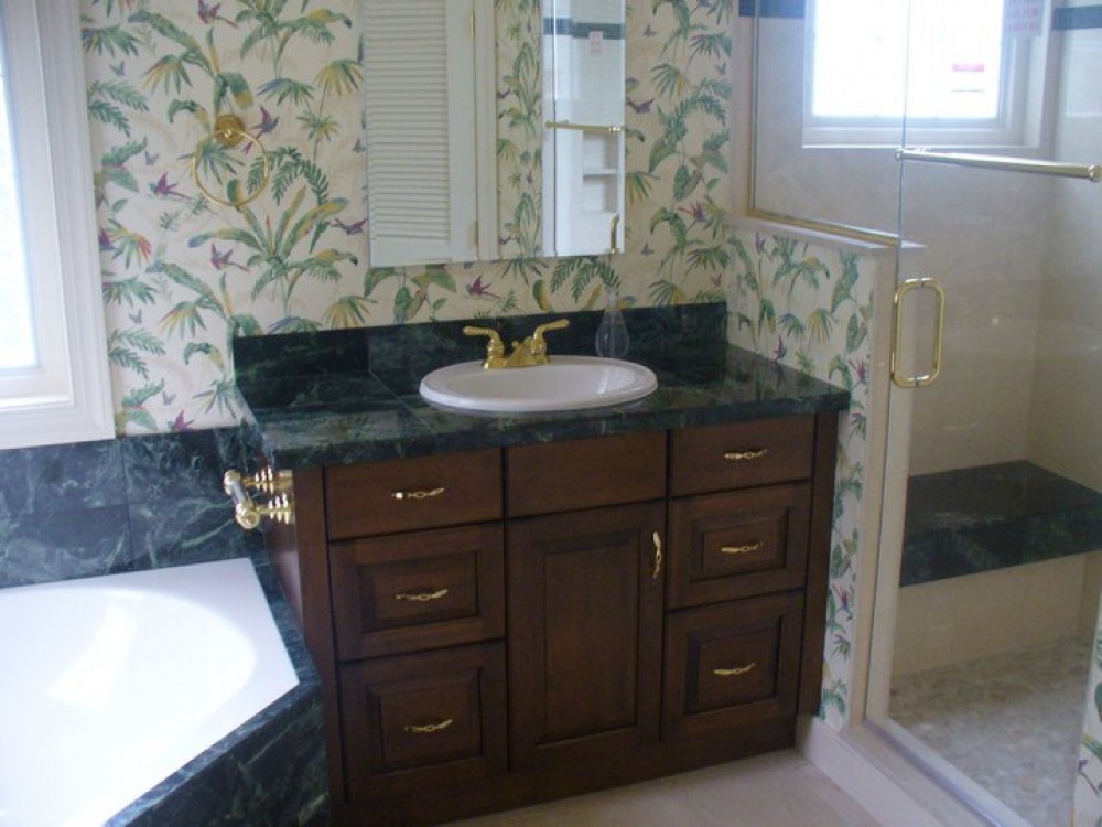 Photo By Boardwalk Builders. Remodeled Baths