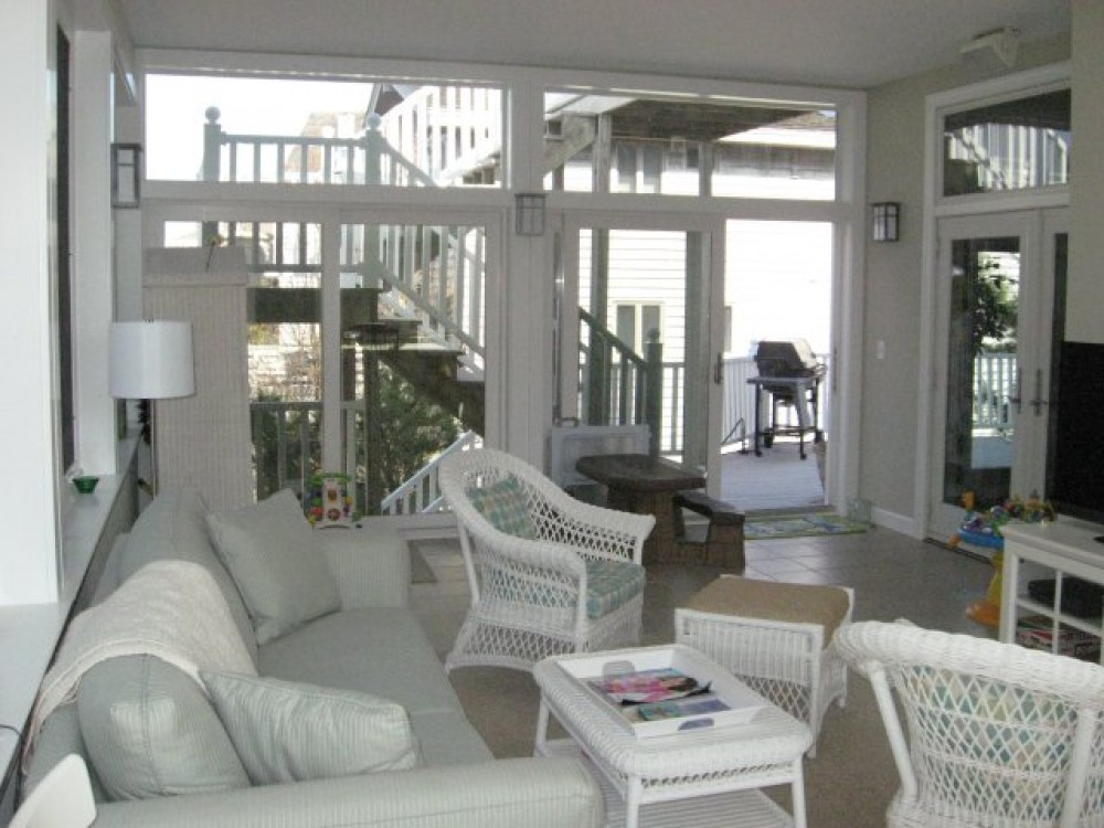 Photo By Boardwalk Builders. Sunroom